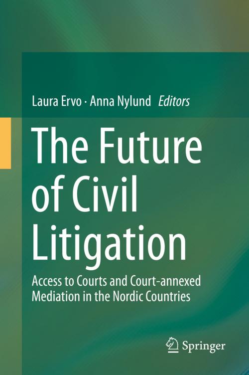 Cover of the book The Future of Civil Litigation by , Springer International Publishing