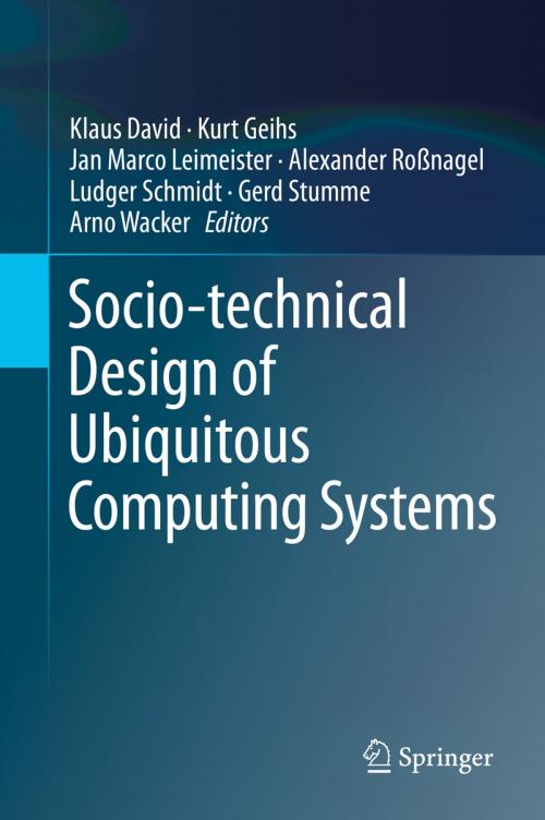 Cover of the book Socio-technical Design of Ubiquitous Computing Systems by , Springer International Publishing