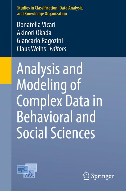 Cover of the book Analysis and Modeling of Complex Data in Behavioral and Social Sciences by , Springer International Publishing