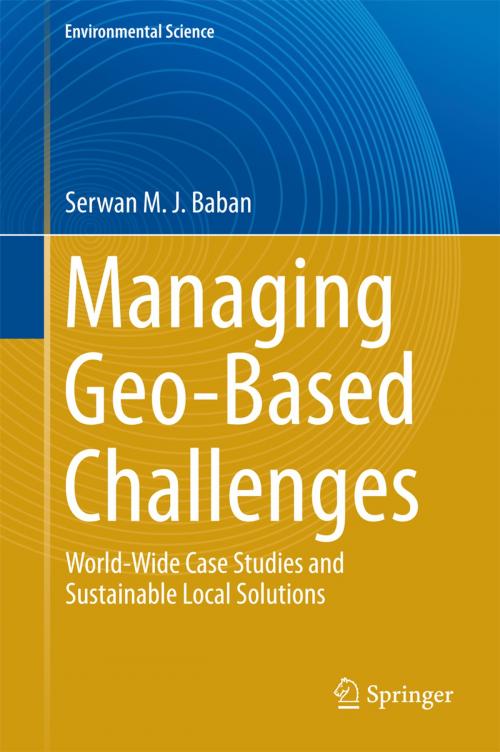 Cover of the book Managing Geo-Based Challenges by Serwan M. J. Baban, Springer International Publishing