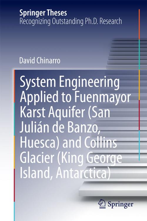 Cover of the book System Engineering Applied to Fuenmayor Karst Aquifer (San Julián de Banzo, Huesca) and Collins Glacier (King George Island, Antarctica) by David Chinarro, Springer International Publishing