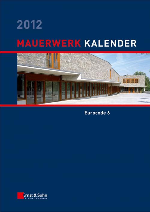 Cover of the book Mauerwerk Kalender 2012 by , Wiley