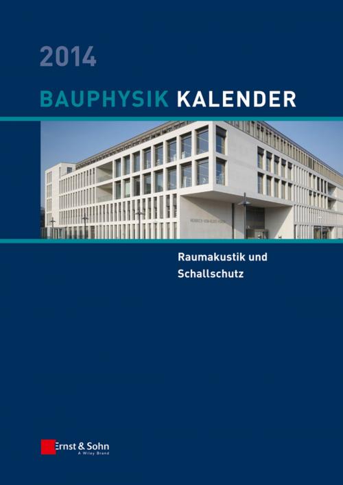 Cover of the book Bauphysik Kalender 2014 by Nabil A. Fouad, Wiley