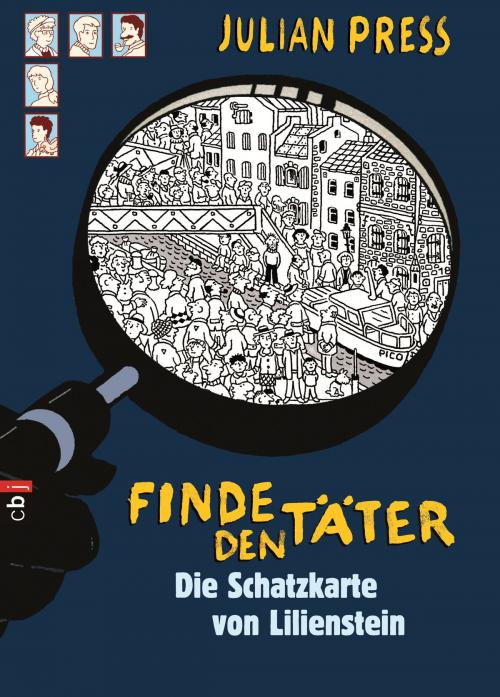 Cover of the book Finde den Täter - Die Schatzkarte von Lilienstein by Julian Press, cbj