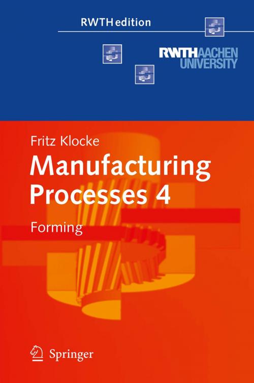 Cover of the book Manufacturing Processes 4 by Fritz Klocke, Springer Berlin Heidelberg