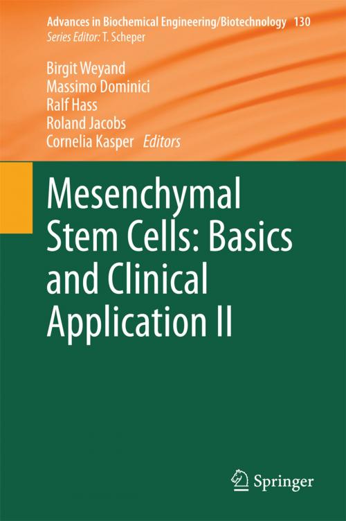 Cover of the book Mesenchymal Stem Cells - Basics and Clinical Application II by , Springer Berlin Heidelberg