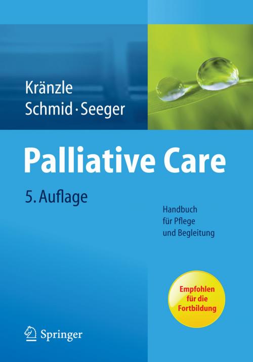Cover of the book Palliative Care by , Springer Berlin Heidelberg