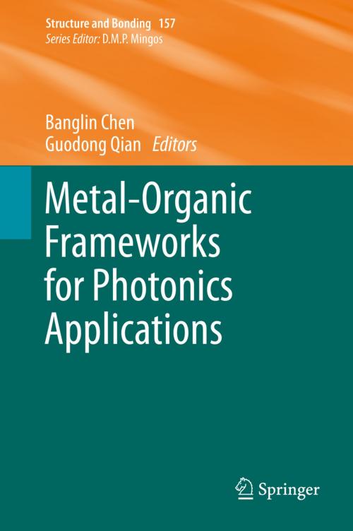 Cover of the book Metal-Organic Frameworks for Photonics Applications by , Springer Berlin Heidelberg