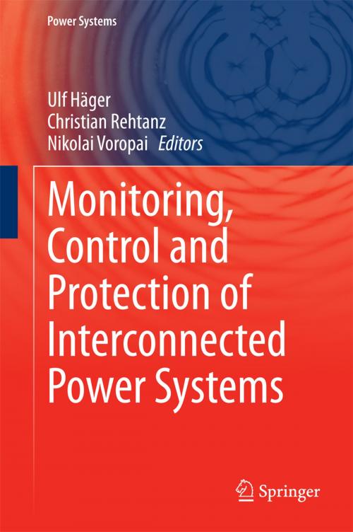 Cover of the book Monitoring, Control and Protection of Interconnected Power Systems by , Springer Berlin Heidelberg