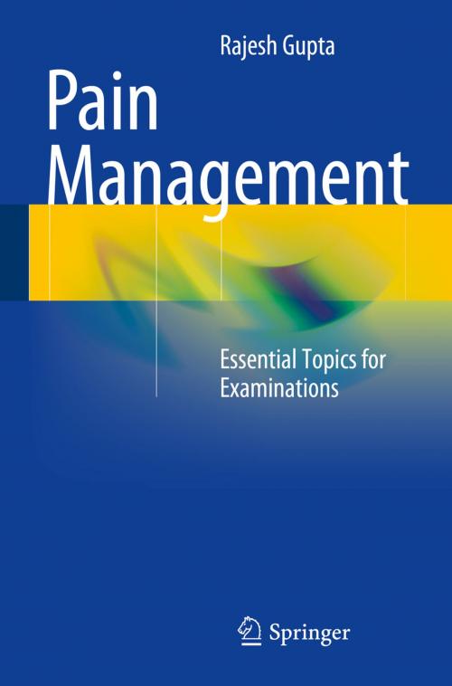 Cover of the book Pain Management by Rajesh Gupta, Springer Berlin Heidelberg