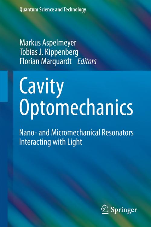Cover of the book Cavity Optomechanics by , Springer Berlin Heidelberg