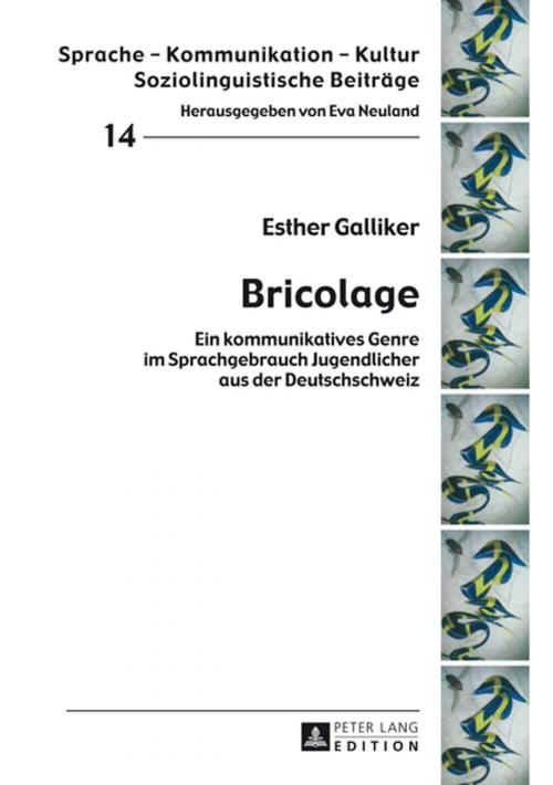 Cover of the book Bricolage by Esther Galliker, Peter Lang