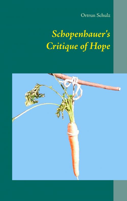 Cover of the book Schopenhauer's Critique of Hope by Ortrun Schulz, Books on Demand