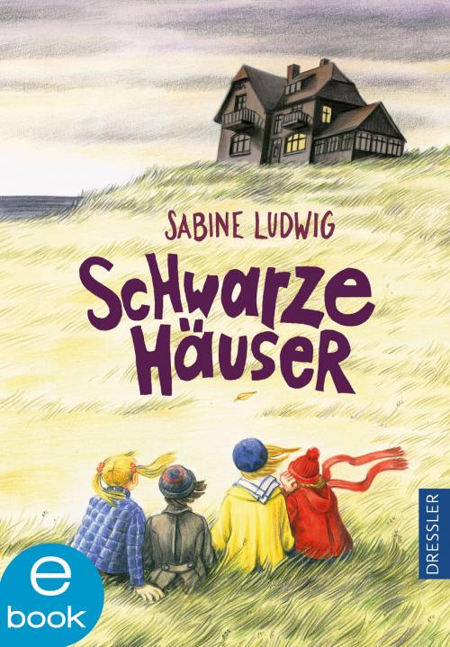 Cover of the book Schwarze Häuser by Sabine Ludwig, Dressler Verlag