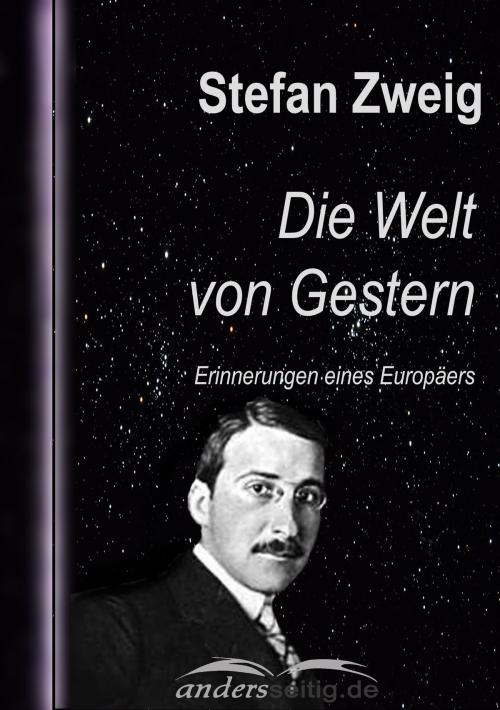 Cover of the book Die Welt von Gestern by Stefan Zweig, andersseitig.de