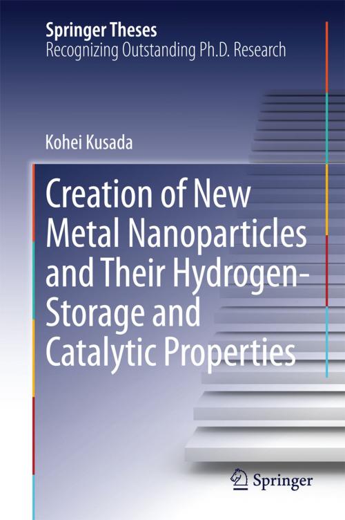 Cover of the book Creation of New Metal Nanoparticles and Their Hydrogen-Storage and Catalytic Properties by Kohei Kusada, Springer Japan