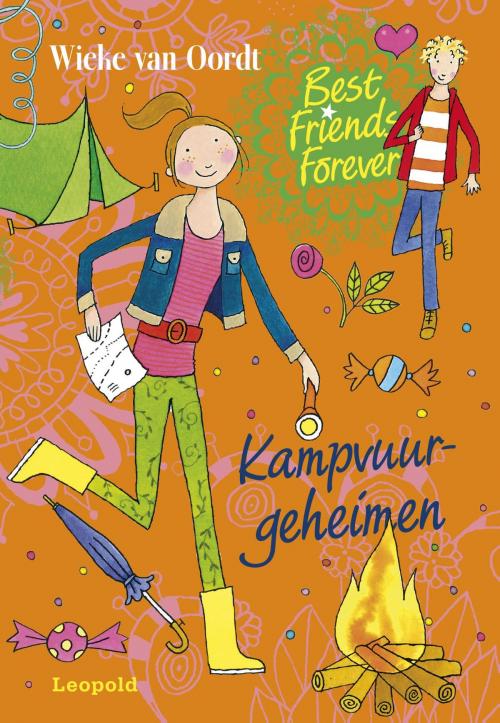 Cover of the book Kampvuurgeheimen by Wieke van Oordt, WPG Kindermedia