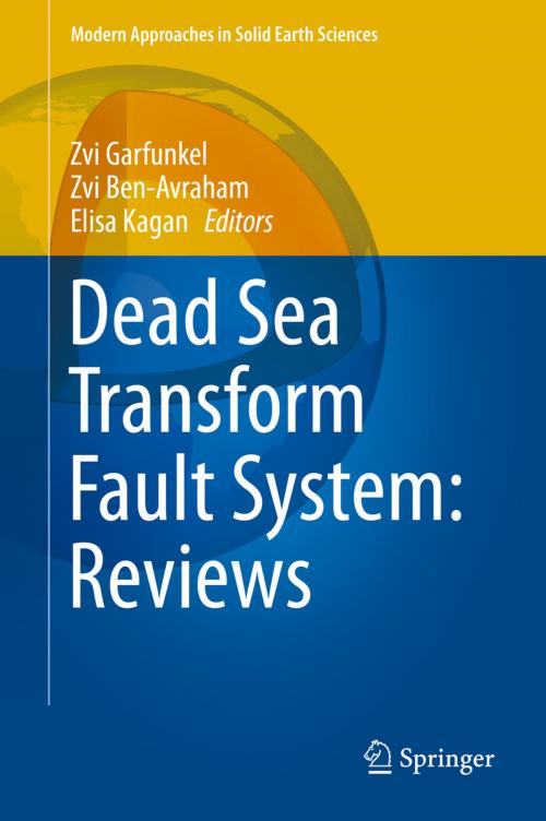 Cover of the book Dead Sea Transform Fault System: Reviews by , Springer Netherlands