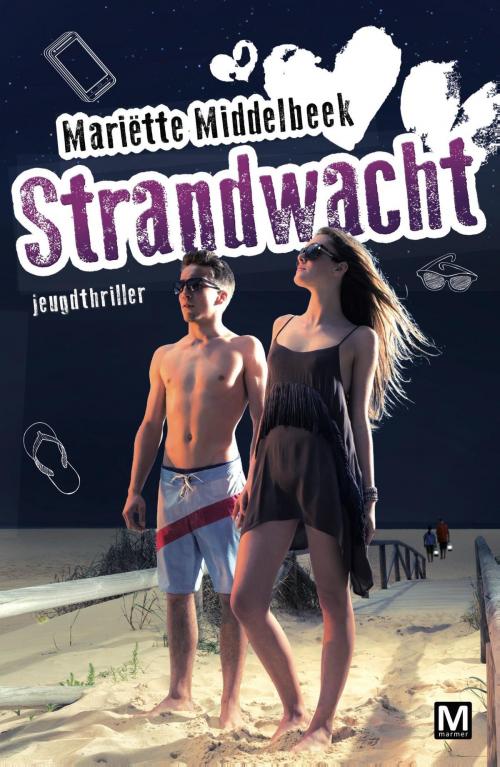 Cover of the book Strandwacht by Mariëtte Middelbeek, Uitgeverij Marmer B.V.
