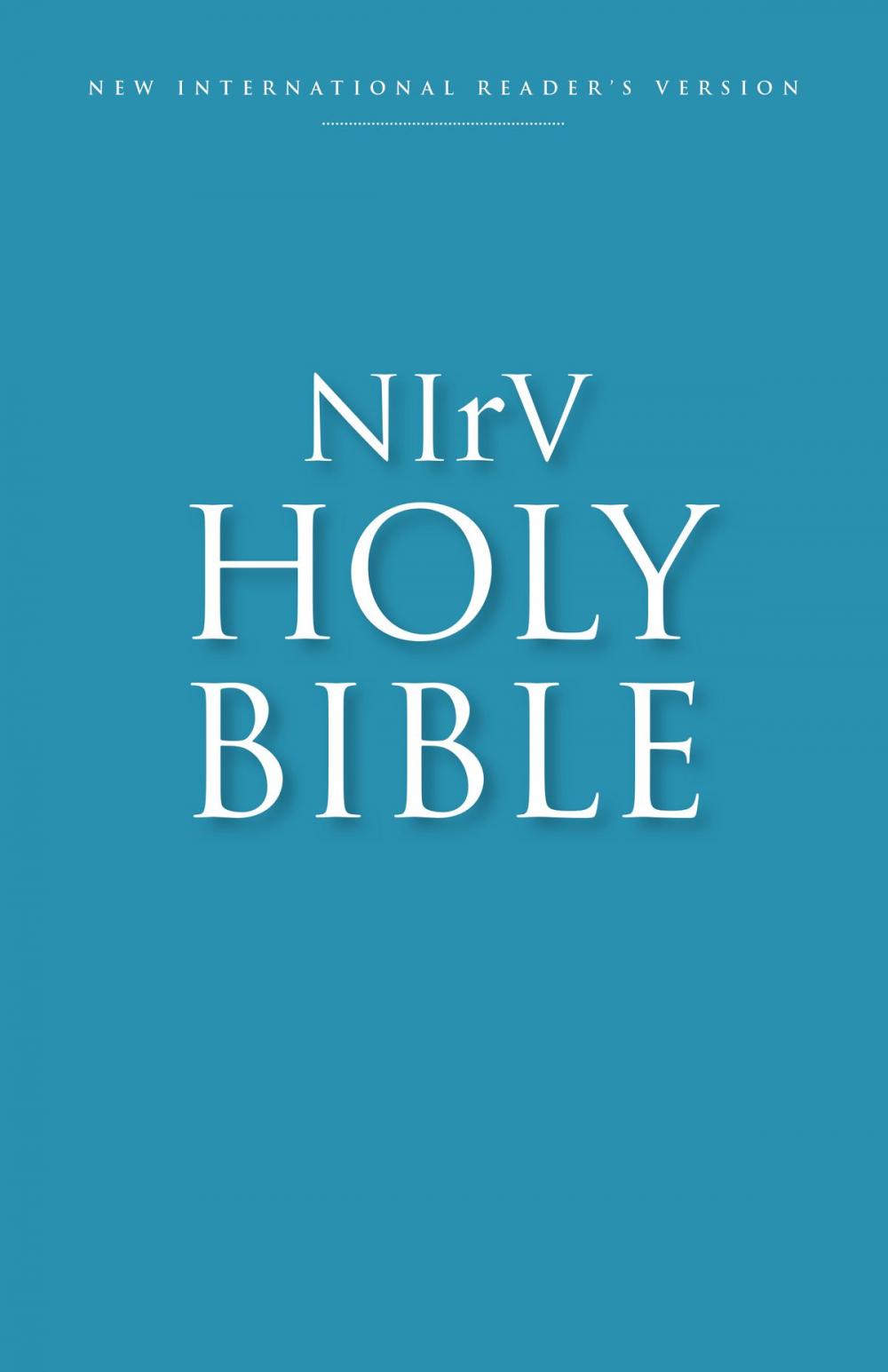 Big bigCover of NIrV, Holy Bible, eBook