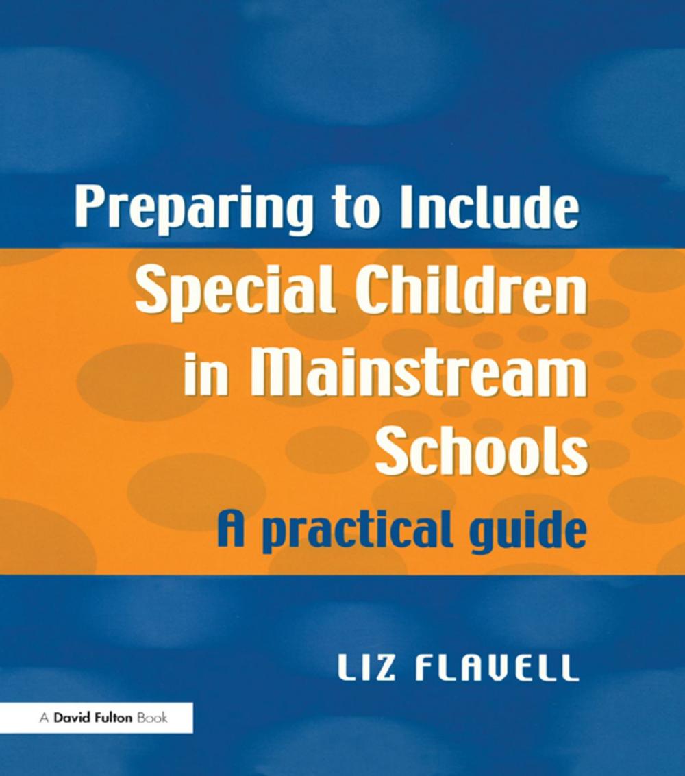 Big bigCover of Preparing to Include Special Children in Mainstream Schools
