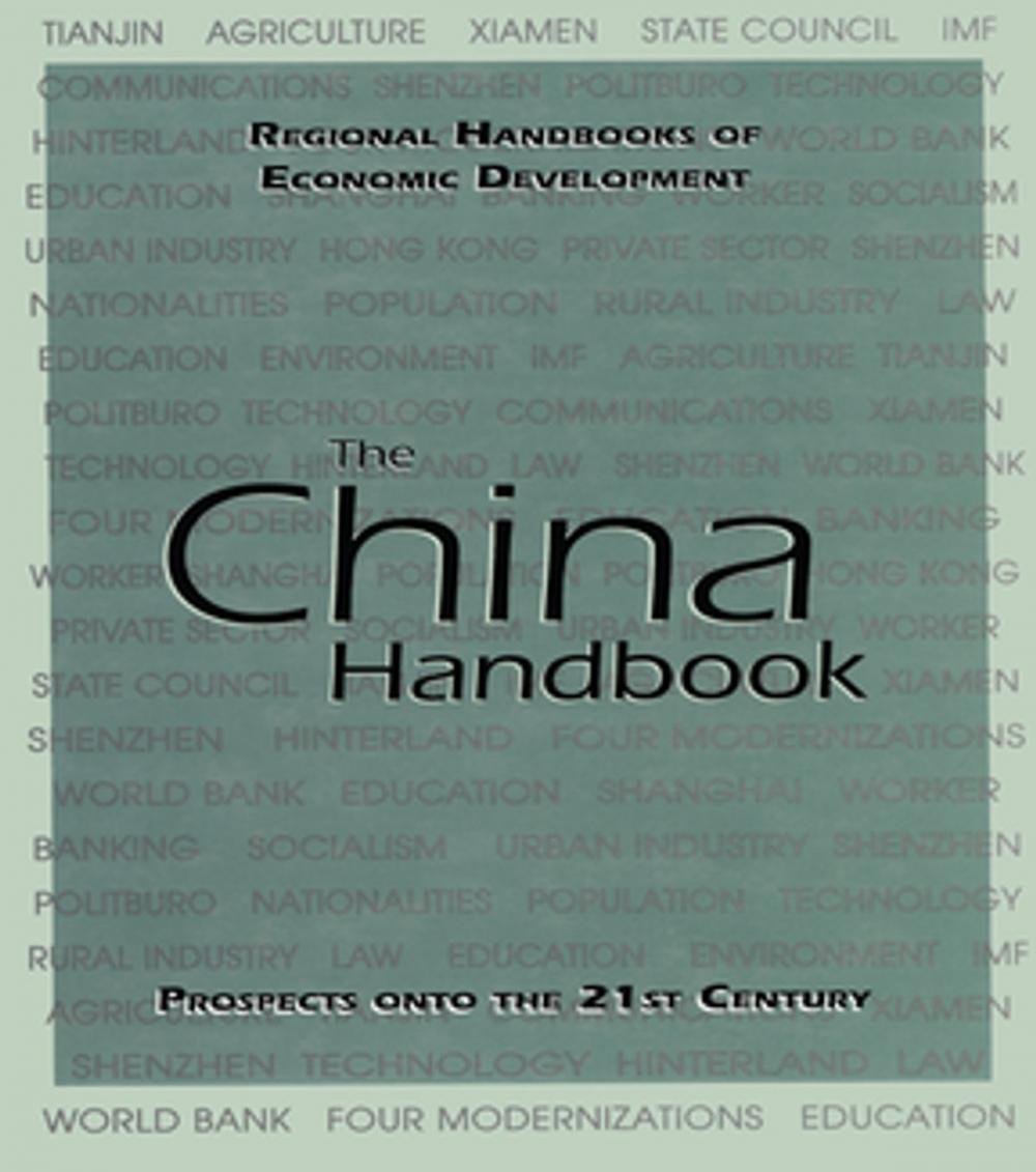 Big bigCover of The China Handbook