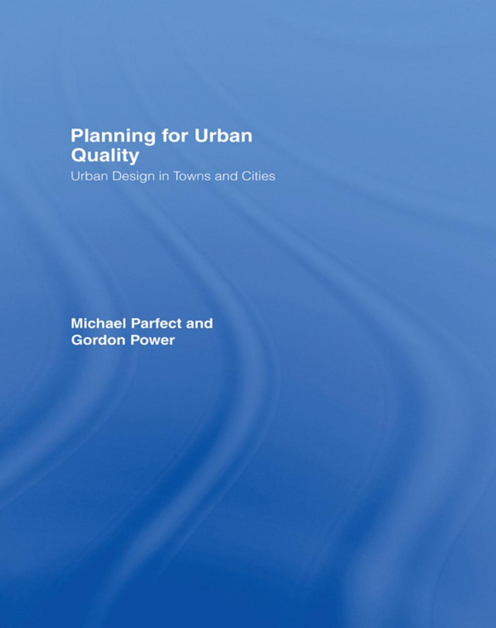 Big bigCover of Planning for Urban Quality