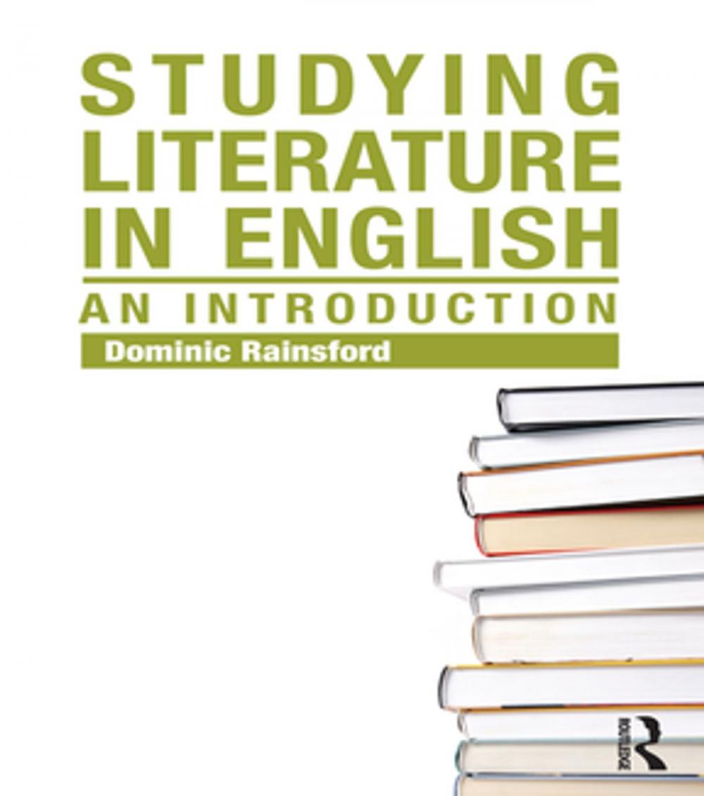 Big bigCover of Studying Literature in English