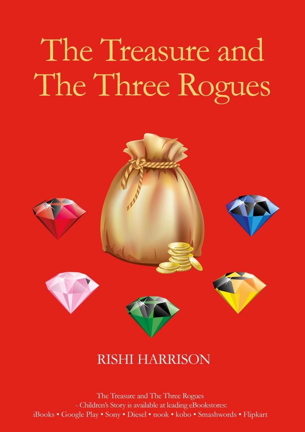 Big bigCover of The Treasure and The Three Rogues