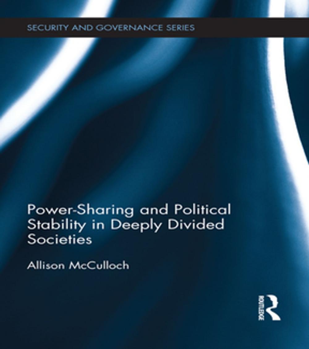 Big bigCover of Power-Sharing and Political Stability in Deeply Divided Societies