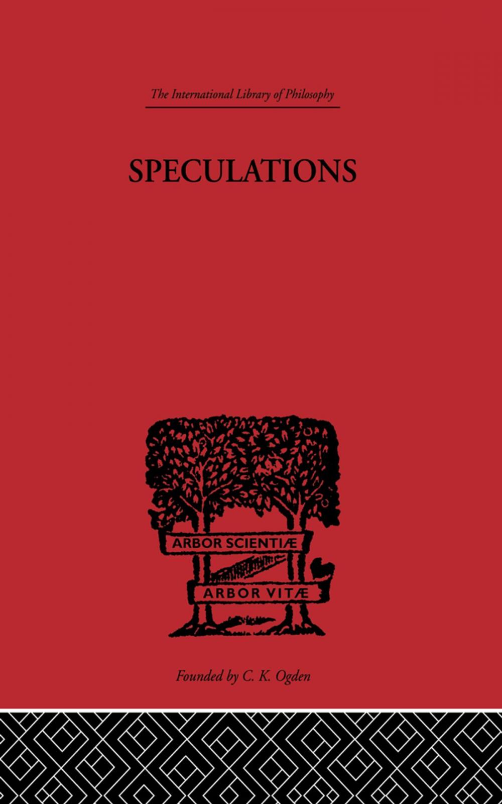 Big bigCover of Speculations
