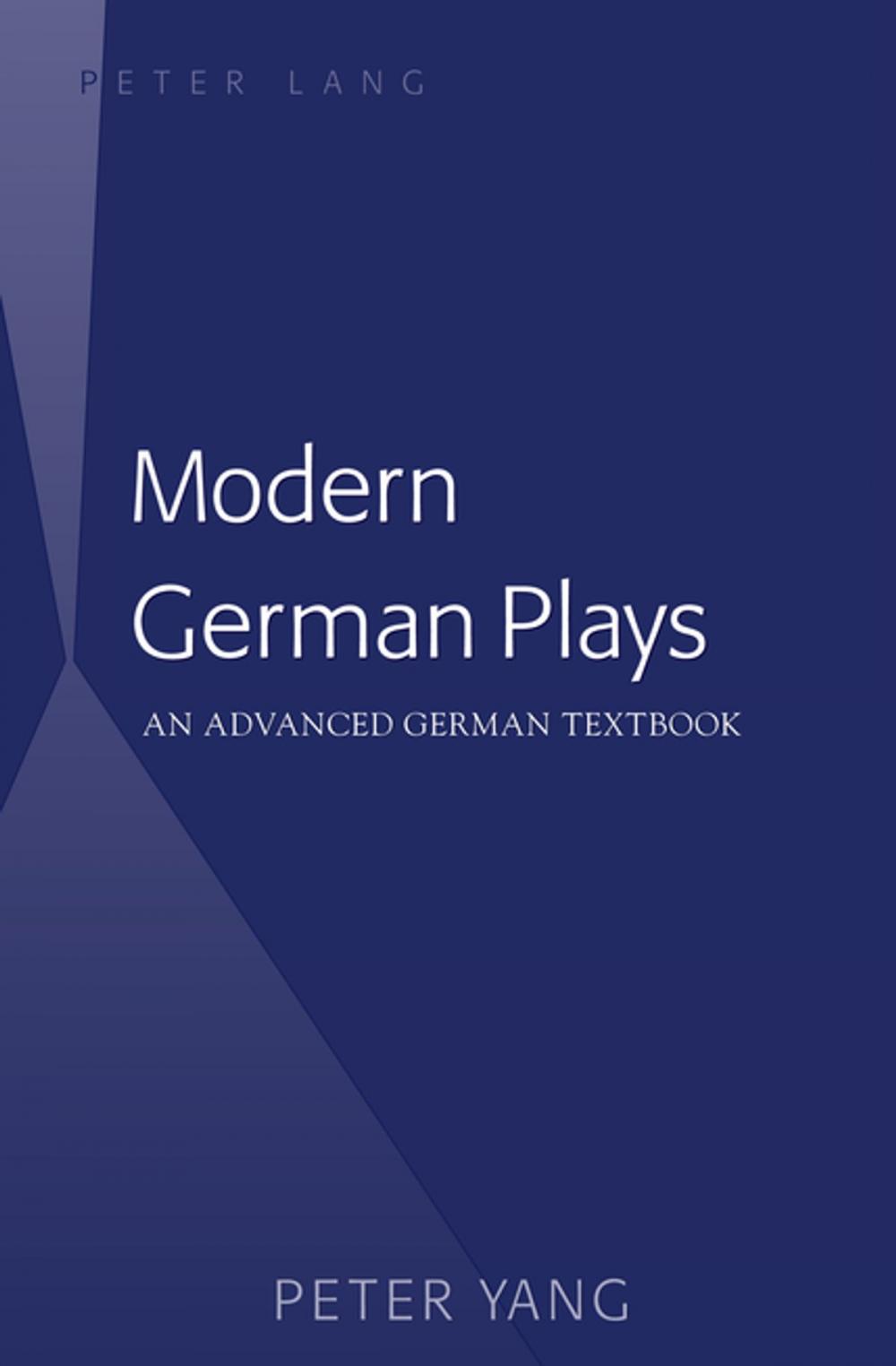 Big bigCover of Modern German Plays