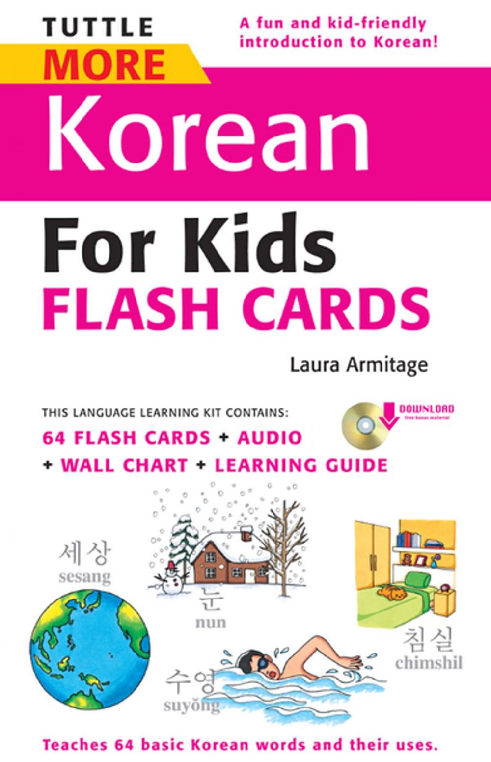 Big bigCover of Tuttle More Korean for Kids Flash Cards Kit Ebook