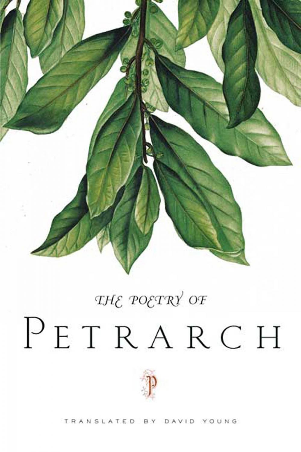 Big bigCover of The Poetry of Petrarch