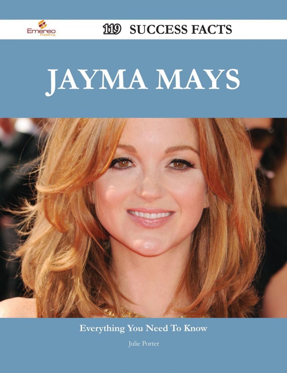 Big bigCover of Jayma Mays 119 Success Facts - Everything you need to know about Jayma Mays
