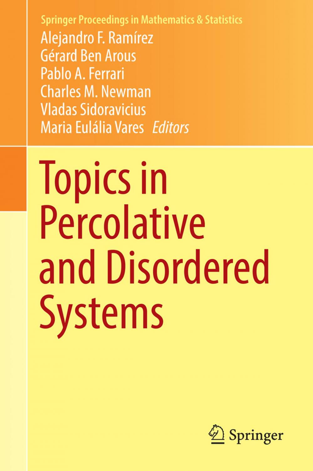 Big bigCover of Topics in Percolative and Disordered Systems