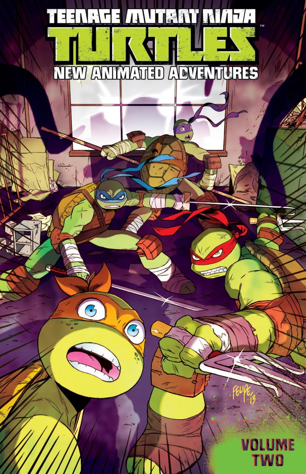 Big bigCover of Teenage Mutant Ninja Turtles: New Animated Adventures, Vol. 2