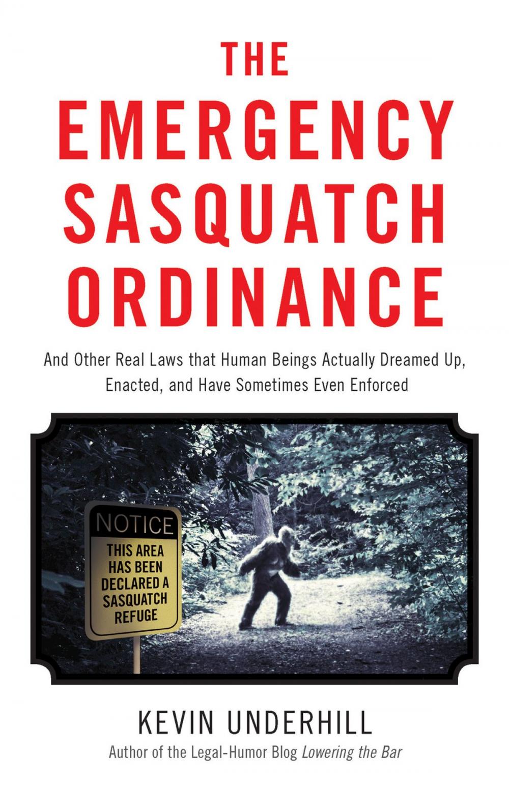 Big bigCover of The Emergency Sasquatch Ordinance