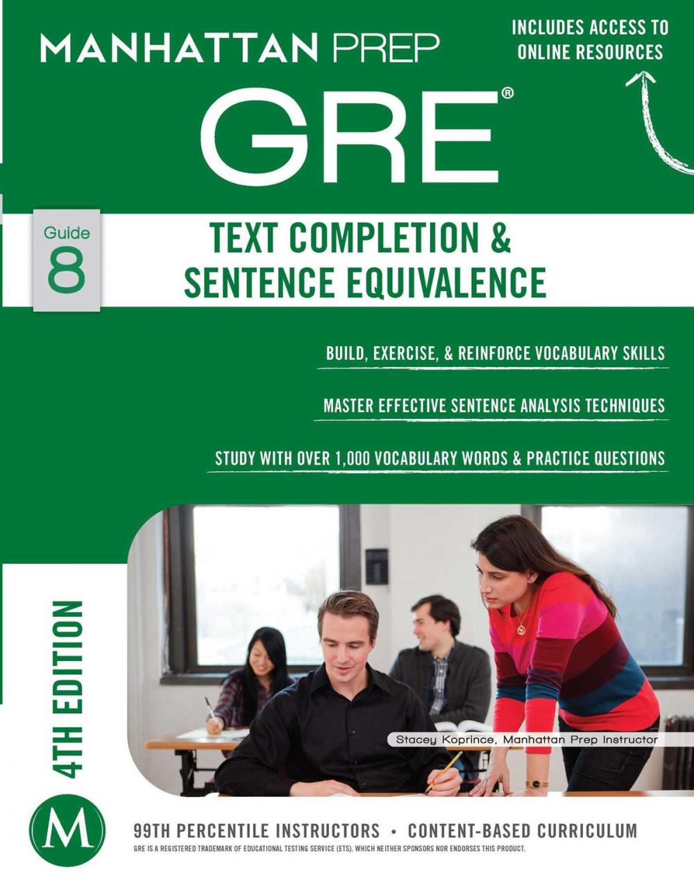 Big bigCover of GRE Text Completion & Sentence Equivalence