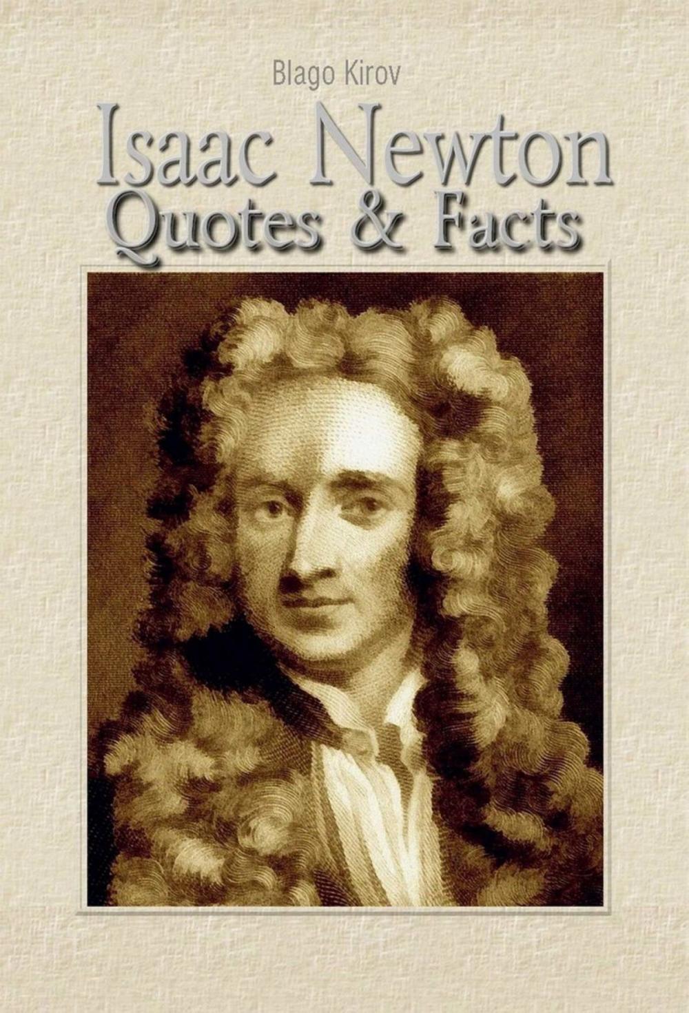 Big bigCover of Isaac Newton: Quotes