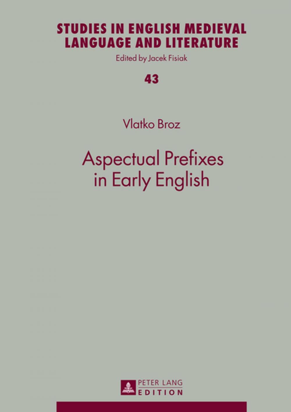 Big bigCover of Aspectual Prefixes in Early English