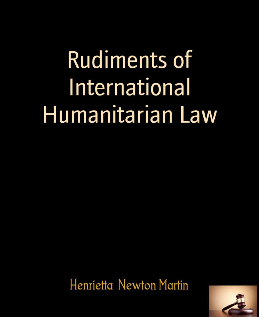 Big bigCover of Rudiments of International Humanitarian Law