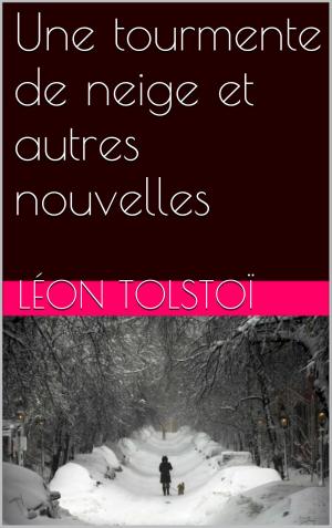 Cover of the book Une tourmente de neige et autres nouvelles by Emmanuel bove
