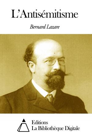 Cover of the book L’Antisémitisme by Bernard Lazare