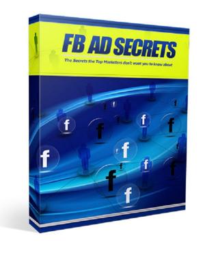 Cover of the book FB Ad Secrets by Robert Louis Stevenson
