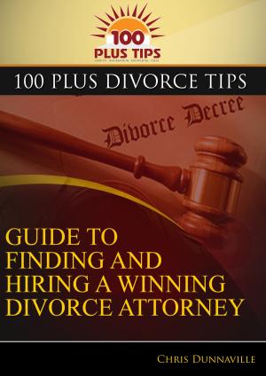 Cover of 100 Plus Divorce Tips Guide To Finding And Hiring A Winning Divorce Attorney
