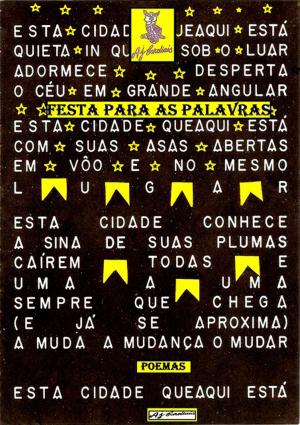 Book cover of Festa Para As Palavras