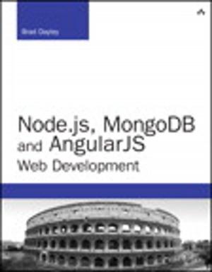 Cover of the book Node.js, MongoDB, and AngularJS Web Development by Moshe A. Milevsky Ph.D.