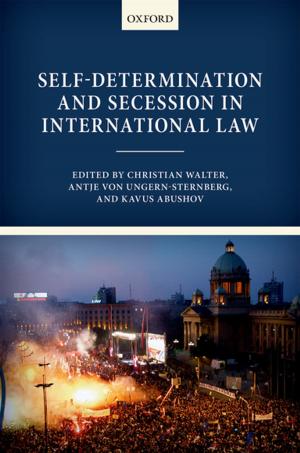 Cover of the book Self-Determination and Secession in International Law by Cretien van Campen