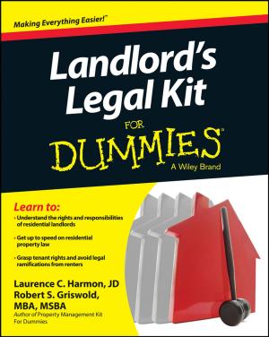 Cover of the book Landlord's Legal Kit For Dummies by Joel D. Irish, G. Richard Scott